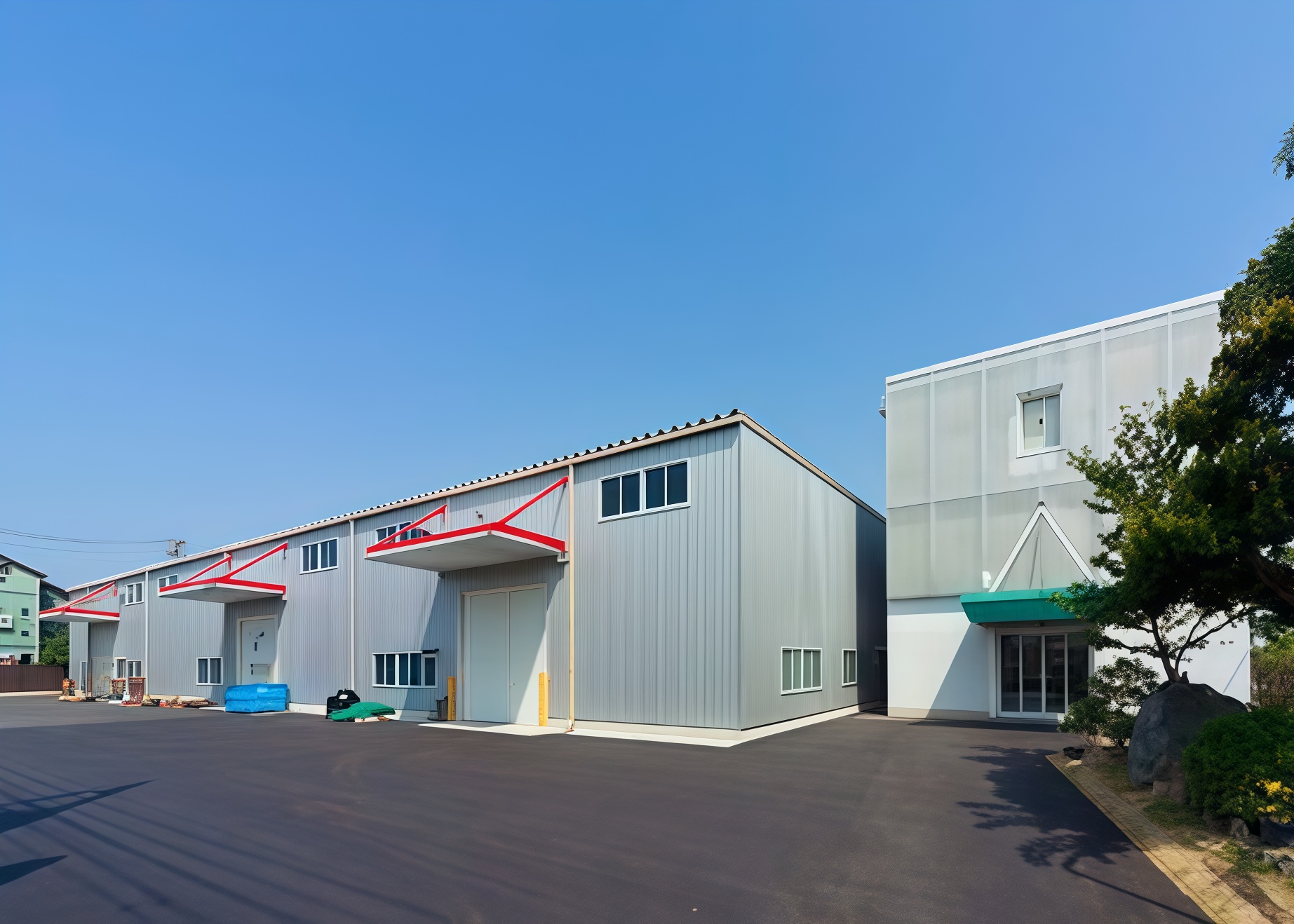 伊勢安ワイヤクリエイテック 社屋外観